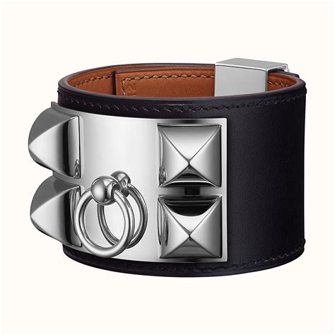 hermes collier de chien silver cuff bracelet replica|hermes bracelets for women.